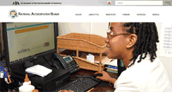 Desktop Screenshot of nab.gov.dm