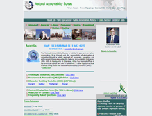 Tablet Screenshot of nab.gov.pk