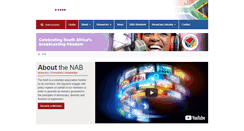 Desktop Screenshot of nab.org.za